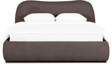 Кровать Patti с подъемным механизмом ОГОГО (арт.831398), (Ткань,Букле/Коричневый)