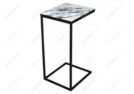 Журнальный столик Woodville Геркулес белый мрамор 368681