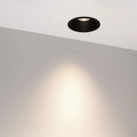 Встраиваемый точечный светильник MS-HARBOR-R106-15W Day4000 (BK, 24 deg, 230V) (Arlight, IP20 Металл) 050179 (LED)