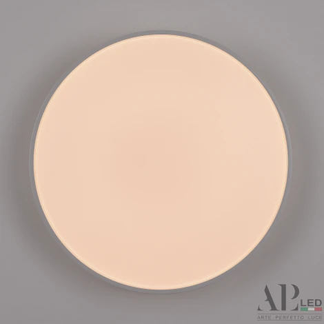 Потолочный светильник круглый светодиодный с пультом APL LED Toscana 3315.XM302-2-374/24W White (220V, круглые)