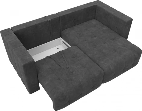 Диван угловой Лига-052 НПБ угол универсальный Лига Диванов (Велюр) арт.128809