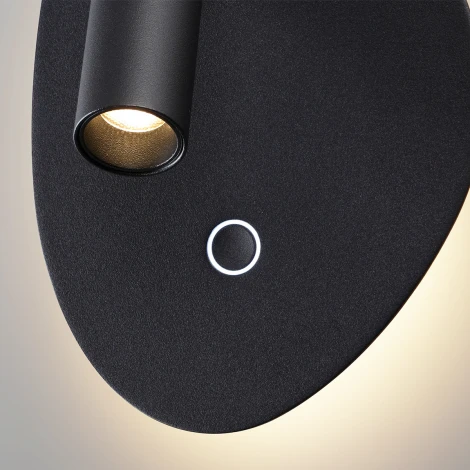 Спот настенный Odeon Light Roy 7182/9WL черный/металл IP20 LED 9W 580Лм 2700K/3300K/4000K 120° 220V