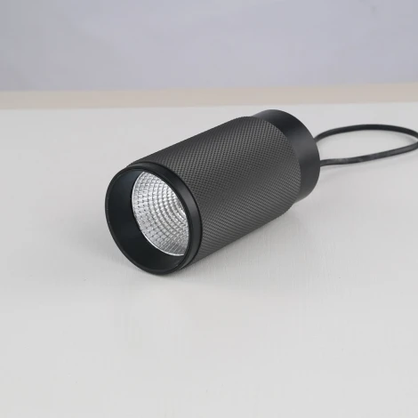 Точечный накладной светильник iLedex Delta 1954-10W-3000K-36 BK+GRP (220V, круглые)