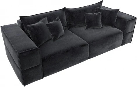 Диван прямой Лига-058 НПБ Лига Диванов (Велюр) арт.129383