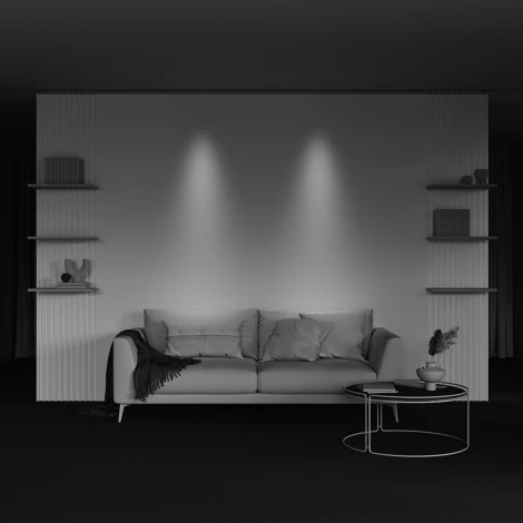 Трековый светильник светодиодный магнитный 6W 48V Maytoni Technical Points TR031-2-6W3K-B