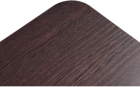 Прикроватная тумба Woodville Клео 2 черная / венге 446218