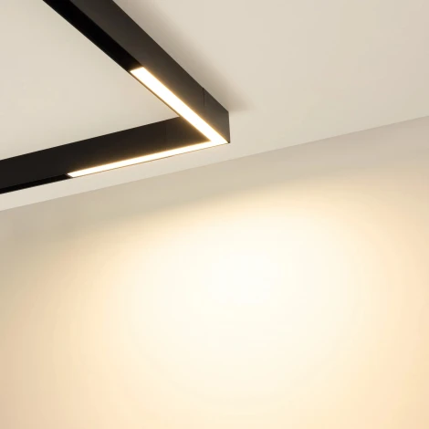 Трековый светильник MAG-ORIENT-FLAT-ANGLE-L295-18W Warm2700 (BK, 100 deg, 48V) (Arlight, IP20 Металл) 060733