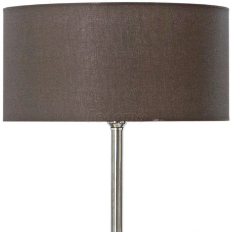 Торшер Артпром Crocus, 1 плафон, никель, коричневый