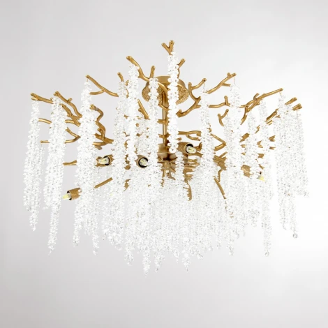 Потолочная люстра хрустальная на штанге Arte Milano Milano-1 23111.760.10.E14.A IB (220V)