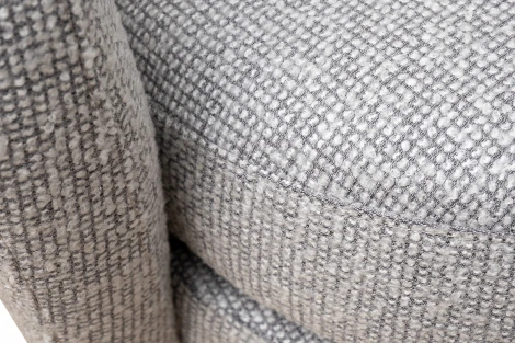 Кресло Garda Decor Napoli-3K-Santo1400-SVSER (Серый)