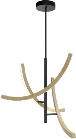 Потолочная люстра на штанге Maytoni Wabi MOD428PL-L27BK (LED, 220V)