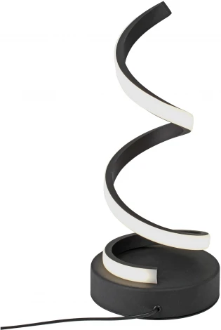 Интерьерная настольная лампа светодиодная в виде спирали Vitaluce V4677-1/1L (220V, спираль)