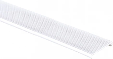 Квадратный матовый призматический рассеиватель для профиля DL18502, DL18506, DL18515Alu Donolux PC18502PR1