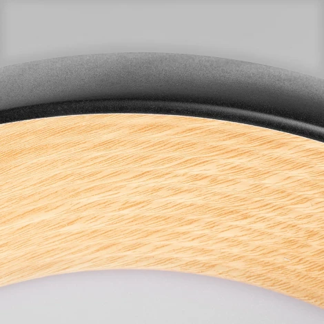 Потолочный светильник круглый Loft It Folk 10255/500 Black (LED, 220V, круглые)