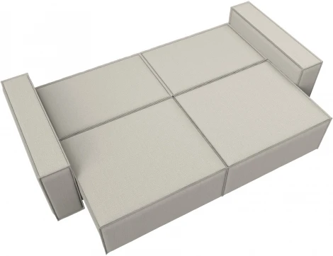 Диван прямой Куба (Бежевый/Рогожка) Лига Диванов арт.124511