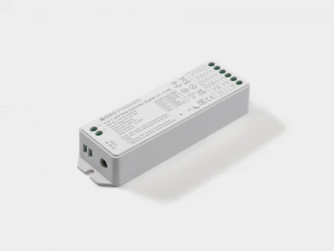 Контроллер Zigbee для светодиодной ленты 5 в 1 (монохромный, CCT, RGB/RGBW, RGB+CCT), 16A 12/48В SWG Quick Control SW-QC-RGBCW