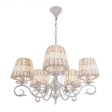 Подвесная люстра IDLamp Nido 555/5-Whitepatina