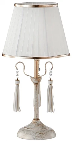 Интерьерная настольная лампа Crystal Lux OFELIA LG1 WHITE