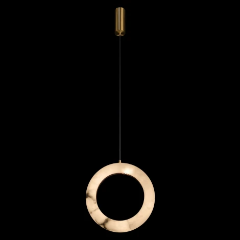 Подвесной светильник светодиодный кольцо Loft It Soho 10410/B (220V, на проводе, кольцо)