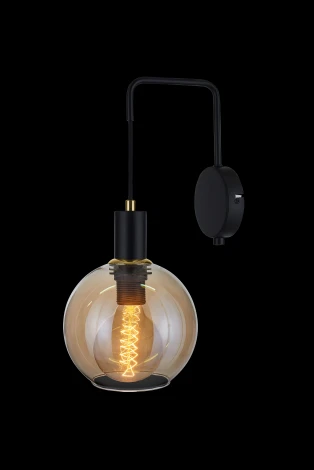 Бра 33 ИДЕИ WLL408.05.003.BL-S13AT (220V, шар)