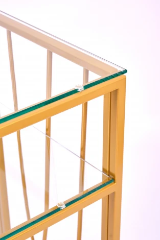 Консольный стол AllConsoles 1123-CG clear золотой