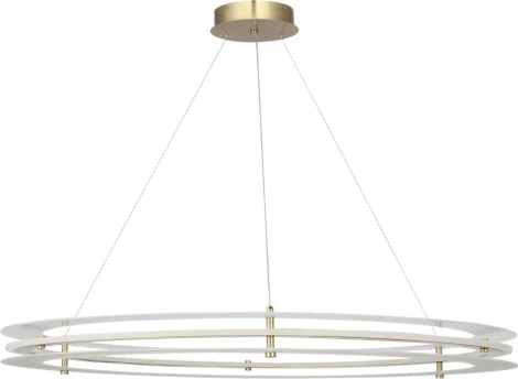 Подвесной светильник ST Luce Fagy SL6245.213.01 золотистый/Прозрачный LED 1*70W 4000K (220V, на тросе, круглые)