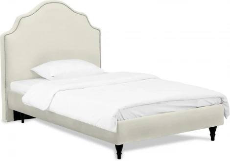 Кровать Queen II ОГОГО Обстановочка! (Ткань/Белый) арт.575003