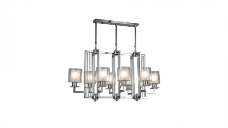 Подвесной светильник Lumina Deco Manhattan LDP 8012-8P CHR