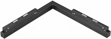 Трековый магнитный светильник угловой 48V iLedex Vision48/22 SMART 4822-013-L320-16W-110DG-BK (Умный дом, Алиса)