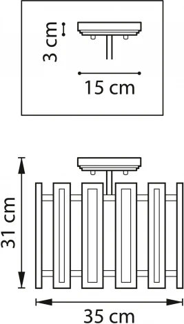 Потолочная люстра Agave 712044 (220V, круглые)