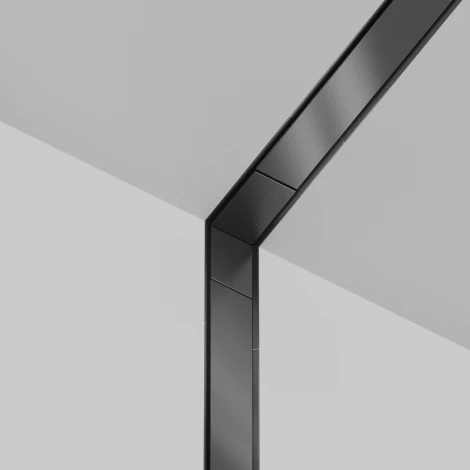 Соединитель угловой внутренний встраиваемый под ГКЛ 12,5мм Maytoni Technical Accessories for tracks Exility X TRA239ICL-42.12B