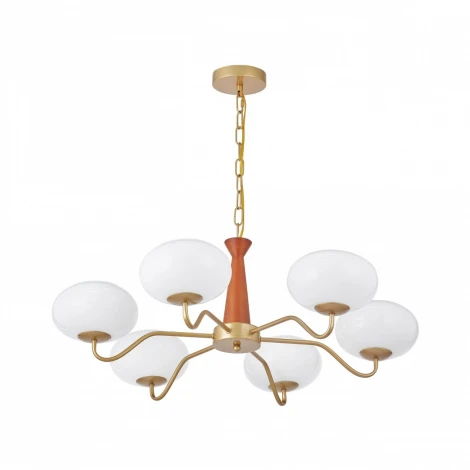 Подвесная люстра Arte Milano Napoli 310166/D780/6 BS/WD (220V, на цепи)