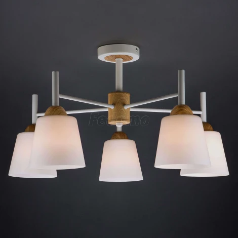 Потолочная люстра Eurosvet Fresco 70085/5 белый (220V)