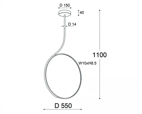 Потолочная люстра светодиодная Italline IT013-6025 white 3000K