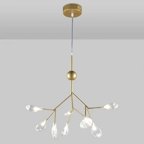 Подвесная люстра Natali Kovaltseva Grace ll GRACE 75554/9С GOLD SATIN