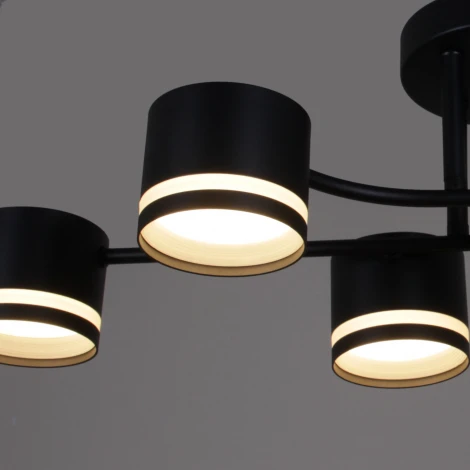 Потолочная люстра на штанге Reluce 77730-0.3-08 GX53 BK