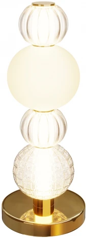 Настольная лампа Maytoni Collar MOD301TL-L18G3K1 (LED, 220V, выключатель, шарики)