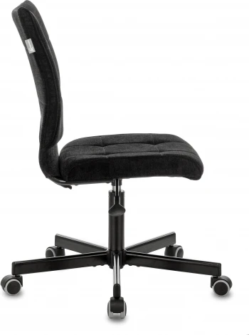 Кресло Бюрократ CH-330M/LT-20 без подлокотников чёрный крестовина металл Stool Group арт.УТ000004847