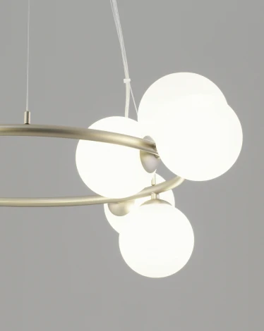 Подвесной светильник Moderli Renny V11468-11P (220V, на тросе, шарики)