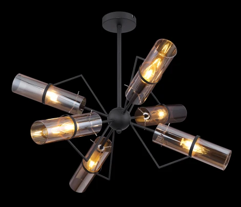 Потолочная люстра на штанге Globo Gijon 15353-6D (220V)