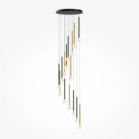 Подвесной светильник каскадный Maytoni Bubble dream MOD383PL-L40BBS3K (LED, 220V, на проводе)