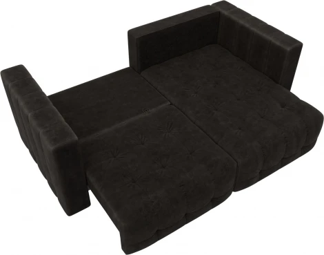 Диван угловой Лига-052 НПБ угол универсальный Лига Диванов (Велюр) арт.128812