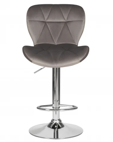 Стул барный BARNY (серый велюр (MJ9-75))