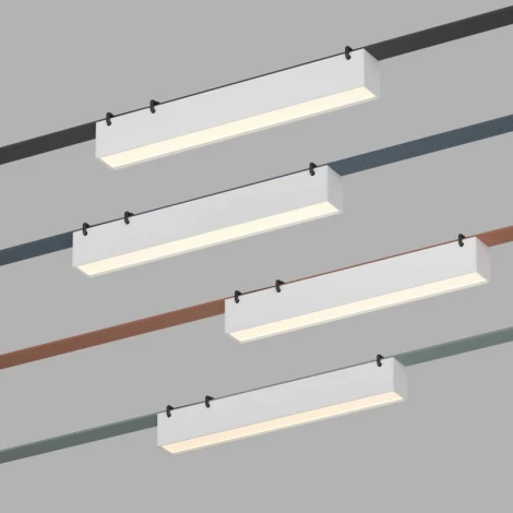Трековый светильник 48V Denkirs Belty Linear DK5574-WH (LED)