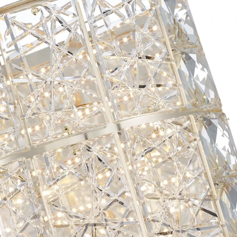 Бра Odeon Light Version 5071/32WL золото/прозрачный/металл/хрусталь/стекло LED 15W (220V)