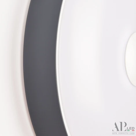 Потолочный светильник светодиодный с ПДУ APL LED Turin 3306.B255-450 White/Grey