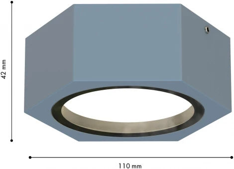 Потолочный светильник уличный Favourite Fantum 4666-1U (220V, круглые, IP54)