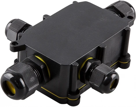 Распределительная коробка (черный) Stekker 49122