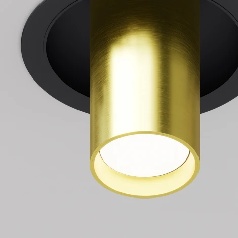 Встраиваемый светильник Maytoni Focus S C048CL-01-GU10-BBS (220V, круглые)