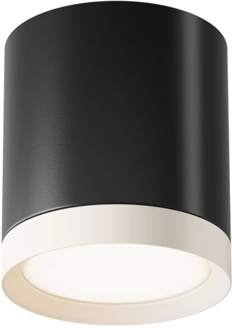 Накладной потолочный светильник Hoop GX53 1x15Вт Maytoni Technical C086CM-GX53-MRD-BW (220V, круглые)